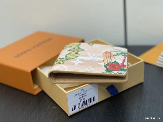 WIS WALLET-11*8.5*2CM VUITTON SLENDER LOUIS 0829
